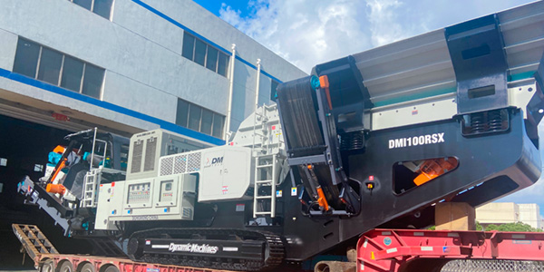 【東蒙快報】火速發(fā)貨！上海東蒙DMI-100RSX發(fā)往客戶前方，助力客戶砂石骨料項(xiàng)目